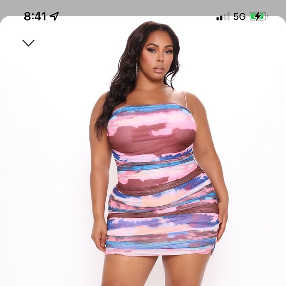 Fashion Nova Dresses & Skirts - Lost With You Tie Die Mini Dress